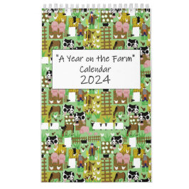 Ein Jahr im Landwirtschaftskalender 2024 Kalender