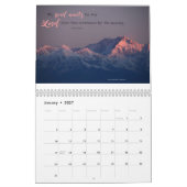 Ein Jahr im Psalm-Kalender Kalender (Jan 2027)