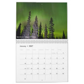 Ein Jahr in 12-monatigem Kalender Kanadas (Jan 2027)