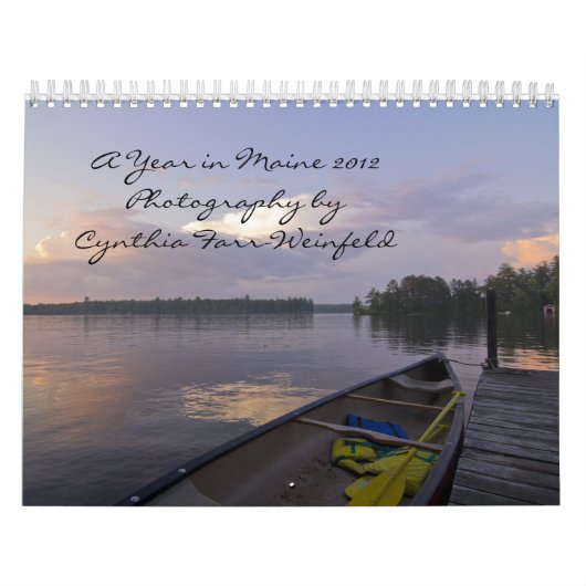 Ein Jahr in Maine 2012 Kalender (Titelbild)