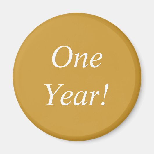 Ein Jahr NC Magnet! Magnet (Vorne)