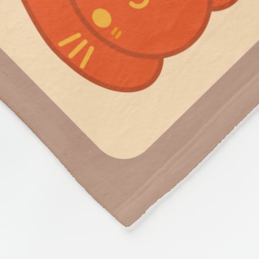 Ein Jahr Niedlicher Katzen Fleecedecke (Ecke)