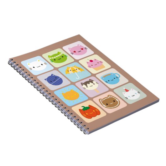 Ein Jahr Niedlicher Katzen Notizblock (Rechte Seite)