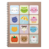 Ein Jahr Niedlicher Katzen Notizblock (Vorderseite)