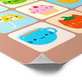 Ein Jahr Niedlicher Katzen Poster (Ecke)