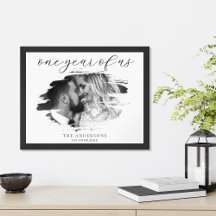 Ein Jahr Personalisierter Hochzeitstag