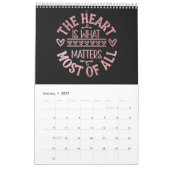 Ein Jahr positiver Vibes Kalender (Jan 2027)
