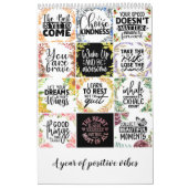 Ein Jahr positiver Vibes Kalender (Titelbild)
