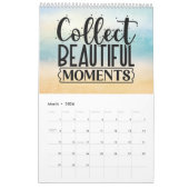 Ein Jahr positiver Vibes Kalender (Mär 2026)