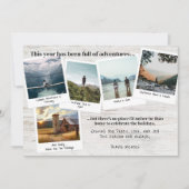 Ein Jahr Reisefoto Collage Weihnachten (Vorderseite)