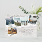 Ein Jahr Reisefoto Collage Weihnachten (Stehend Vorderseite)