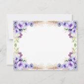 Ein Jahr Schmetterling erster Geburtstag Dankeskarte (Rückseite)