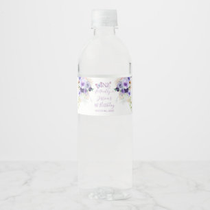 Ein Jahr Schmetterling erster Geburtstag Wasserflaschenetikett