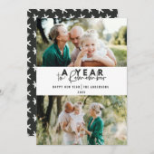 Ein Jahr, um sich an moderne minimale Multi-Foto e (Vorne/Hinten)