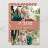 Ein Jahr, um sich an moderne minimale Multi-Foto e (Vorne/Hinten)