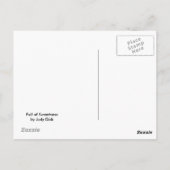 Ein Jahr voller Süße Postkarte (Rückseite)