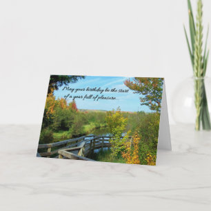 Ein Jahr voller Vergnügen... Religiöser Geburtstag Karte