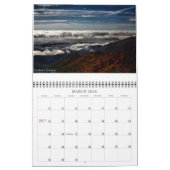 Ein Jahr von Bildern vom North Carolina Kalender (Mär 2026)