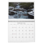 Ein Jahr von Bildern vom North Carolina Kalender (Feb 2026)