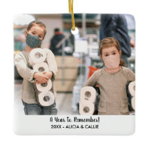 Ein Jahr zu denken - Funny 2020 Weihnachten Foto