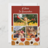 Ein Jahr zum Erinnern frohe Weihnachten Moderne 3 (Vorderseite)