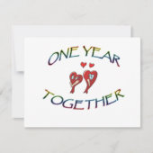 EIN JAHR ZUSAMMEN (Vorderseite)