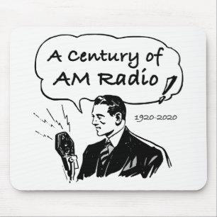 Ein Jahrhundert AM-Radio-Übertragung Mousepad