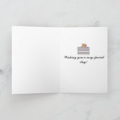 Ein jähriger Geburtstag Karte (Innenseite)