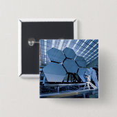 Ein James Webb Space Telescope-Array Button (Vorne & Hinten)