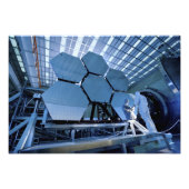 Ein James Webb Space Telescope-Array Fotodruck (Vorne)