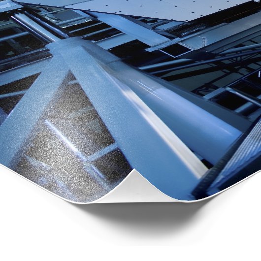 Ein James Webb Space Telescope-Array Fotodruck (Ecke)