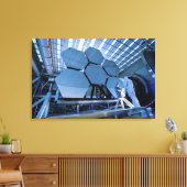 Ein James Webb Space Telescope-Array Leinwanddruck (Insitu (Wohnzimmer))