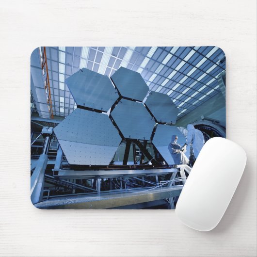 Ein James Webb Space Telescope-Array Mousepad (Mit Mouse)