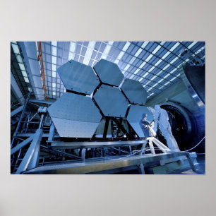 Ein James Webb Space Telescope-Array Poster