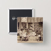 Ein japanischer Stoffspeicher, c.1890 (Hand Button (Vorne & Hinten)