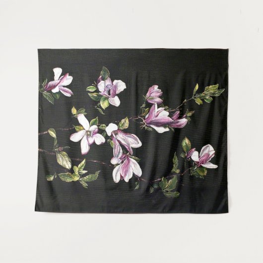 Ein japanisches Magnolia Wandteppich (Vorderseite (Horizontal))