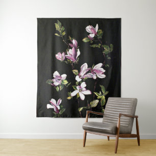 Ein japanisches Magnolia Wandteppich