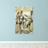 Ein japanisches Orchester, die Tosa-Schule Leinwanddruck (Insitu (Holzboden))