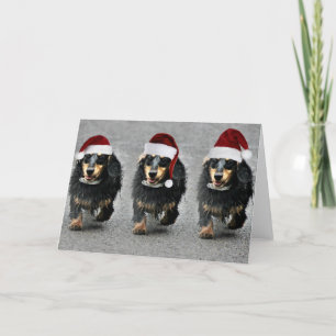Ein Jaspis SausageChristmas Feiertagskarte
