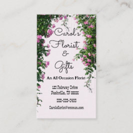 Ein Jeden Anlaß Florist Visitenkarten Visitenkarte