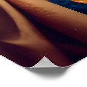 Ein jemenitisches Mädchen aus Jemen Poster (Ecke)