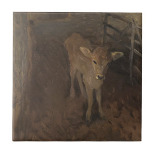 Ein Jersey-Kalb Fliese