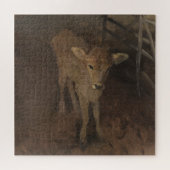 Ein Jersey-Kalb Puzzle (Horizontal)