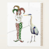 Ein Jester und ein blauer Held Planer (Rückseite)