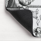 Ein Jesuit, der gegen unsere Bibel predigt Mousepad (Ecke)