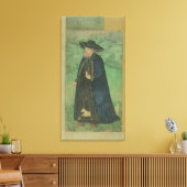 Ein Jesuitenpriester, auf Persisch eingeschrieben: Leinwanddruck (Insitu (Wohnzimmer))