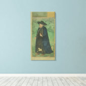 Ein Jesuitenpriester, auf Persisch eingeschrieben: Leinwanddruck (Insitu (Holzboden))