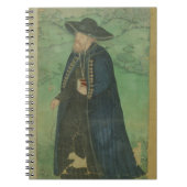 Ein Jesuitpriester, eingeschrieben auf Perser: Notizblock (Vorderseite)