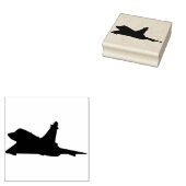 Ein Jet-Kämpfer Gummistempel (Stempel)