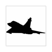 Ein Jet-Kämpfer Gummistempel (Prägung)